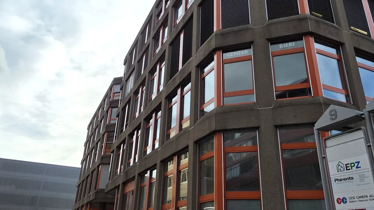 Bürogebäude Gewerbestrasse 9 in Cham – Standort Angel Treuhand